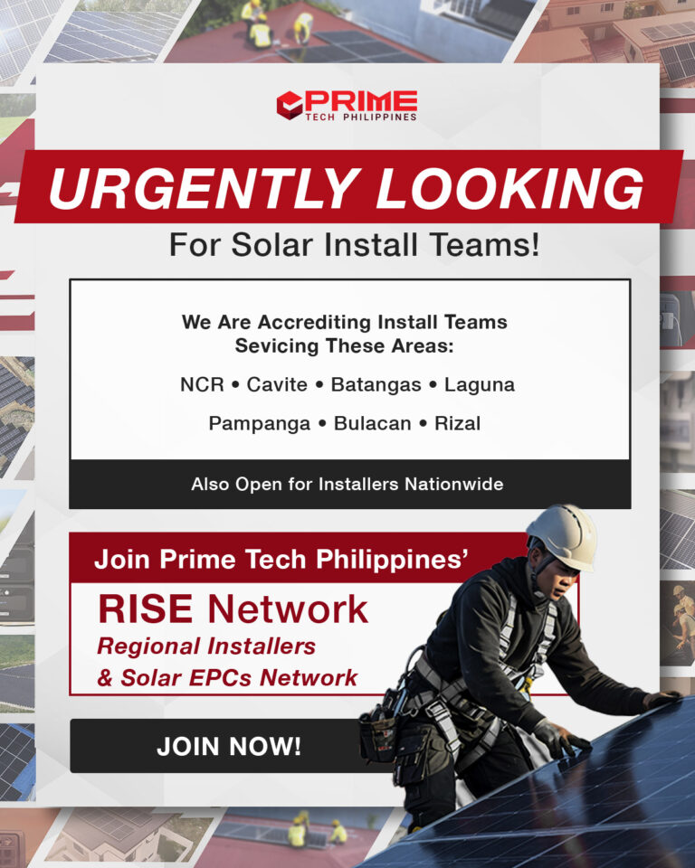 Prime Tech Philippines Launches the RISE Network to Strengthen Renewable Energy Partnerships Nationwide